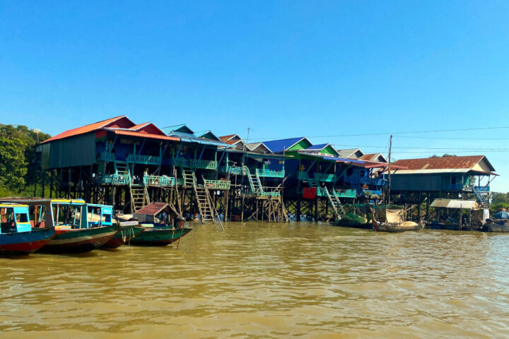 Daily Life in Kampung Phluk Floating Village / Stilted Houses