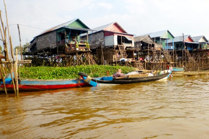 Kampung Phluk Floating Village / Stilted Houses
