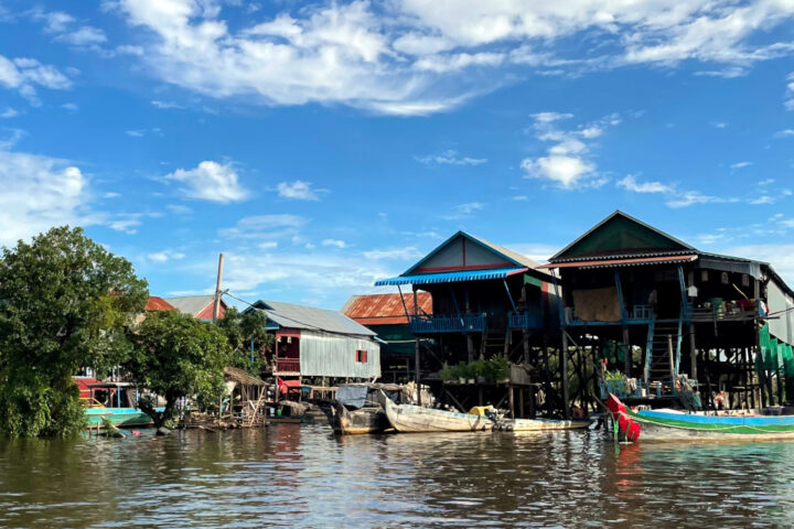Kampung Phluk Floating Village / Stilted Houses