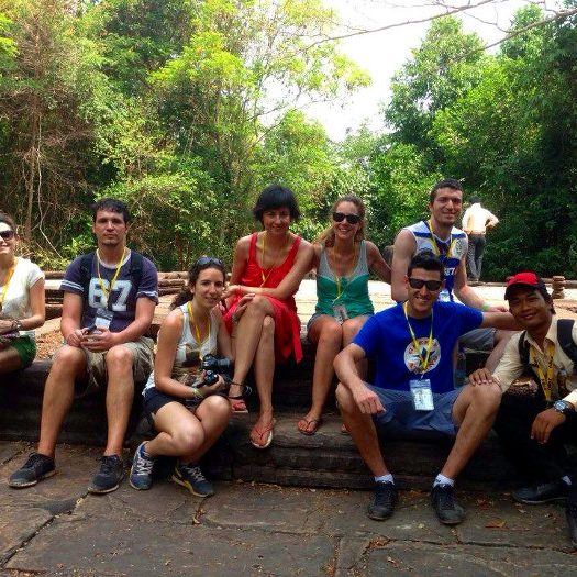 Spanischer Angkor Guide